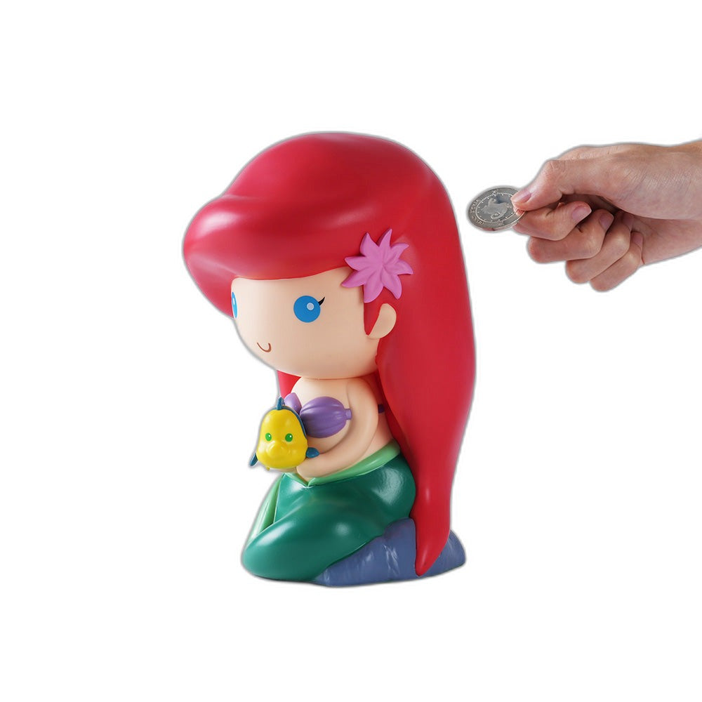 Officially Licensed Disney The Little Mermaid PVC Piggy Bank