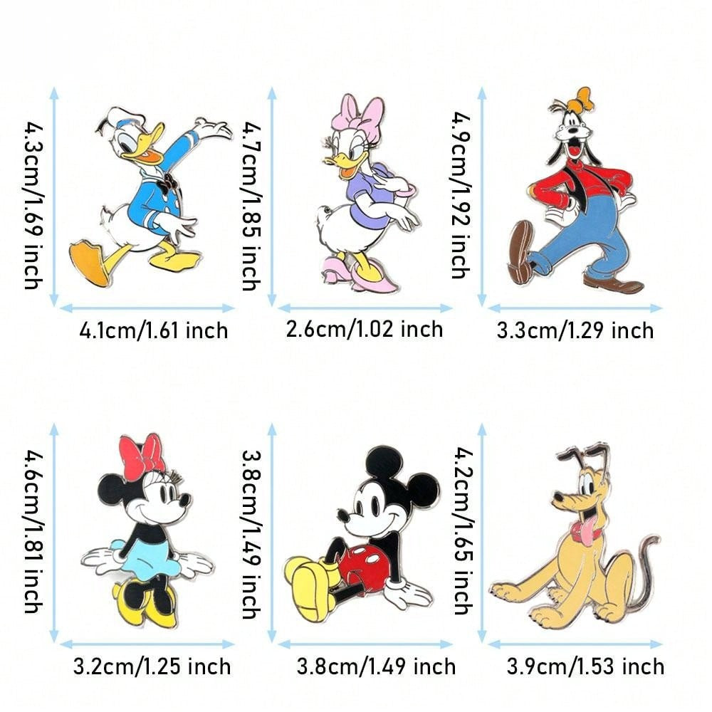Disney Mickey Zinc Alloy Brooch