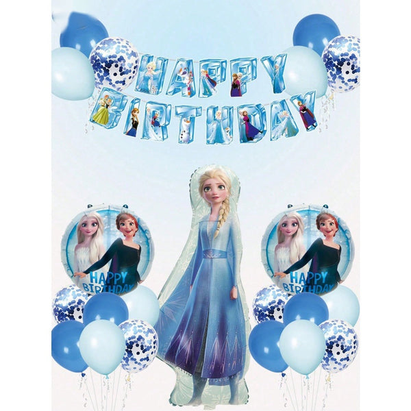 Disney Frozen Elsa Balloon Set - 24 Pieces