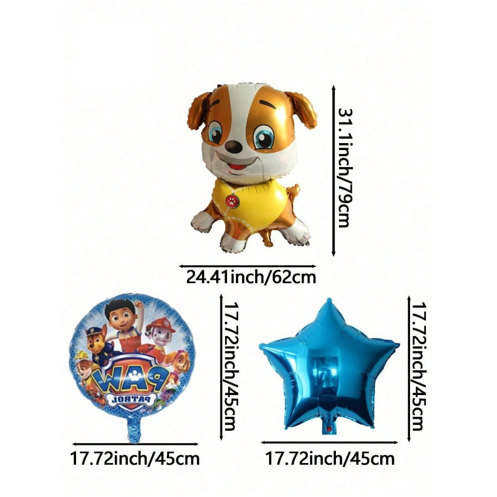 Paw Patrol Rubble and Ryder 5-Piece Balloon Set Secondary image