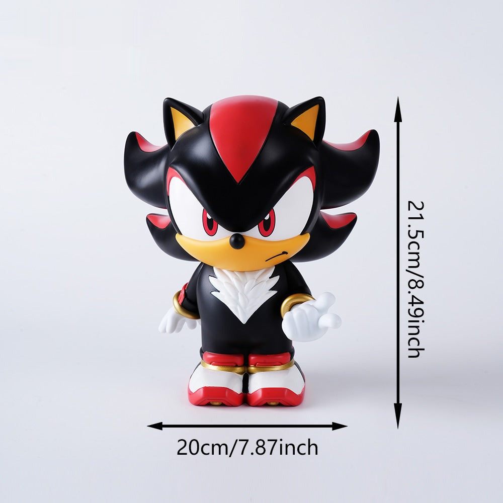 Sonic Official Licensed Shadow PVC Piggy Bank Collectible Secondary image