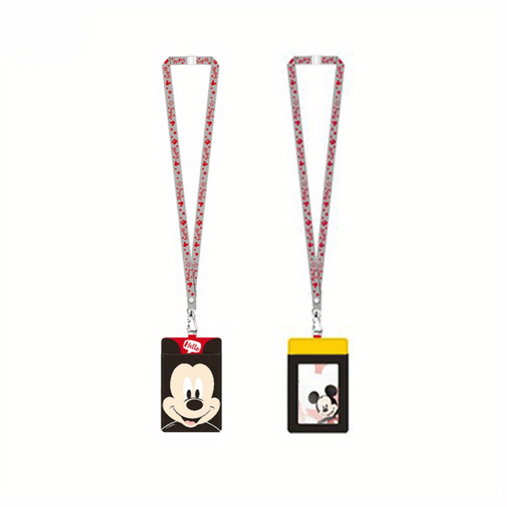 Disney Mickey Mouse Card Holder with Lanyard