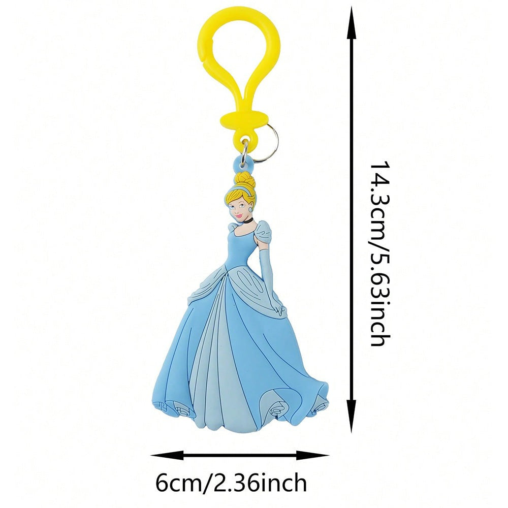 Disney Princess PVC Keychain