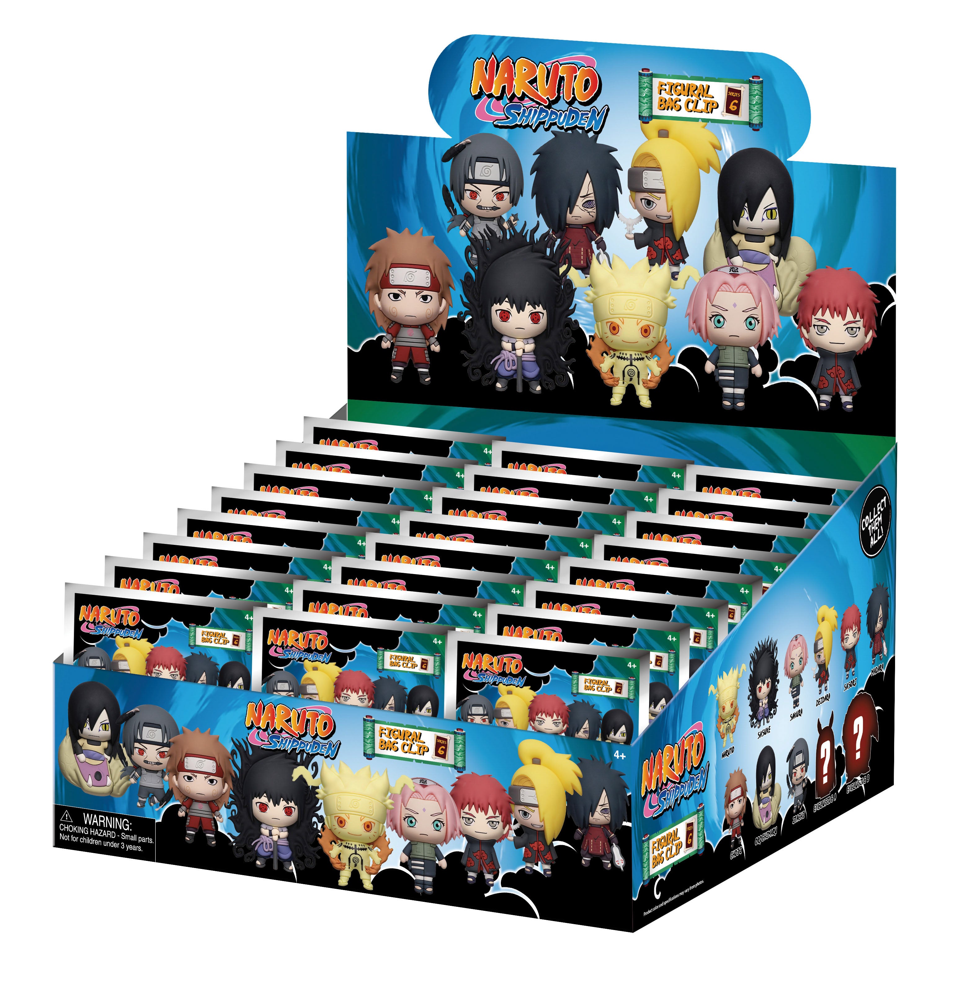 Naruto Official Licensed 3D Anime Mystery Blind Box Keychain Secondary image