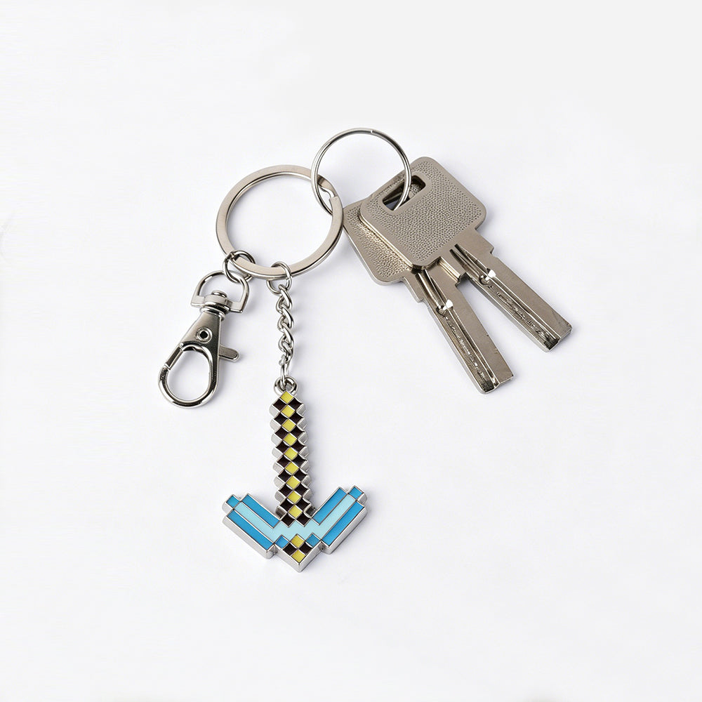 Field Minecraft Alloy Keychain Secondary image