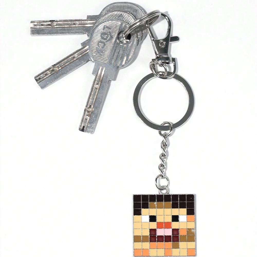 Field Minecraft Alloy Keychain Secondary image