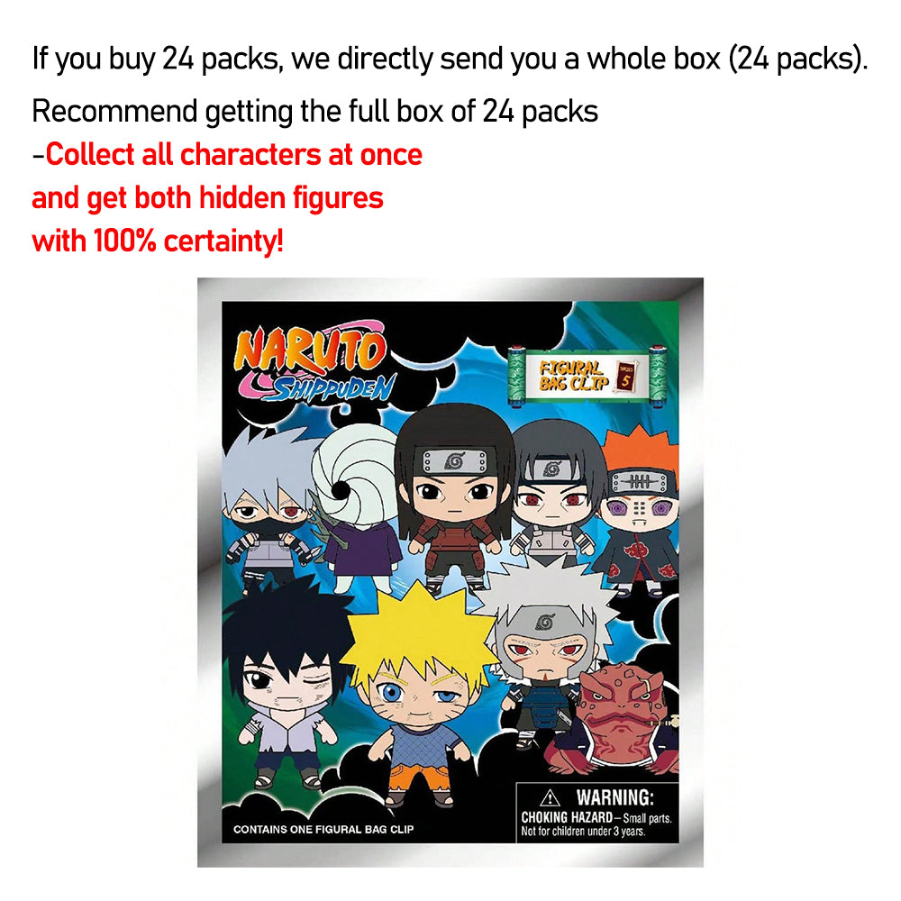 Naruto Official Licensed PVC Blind Box Keychain - Random Character Secondary image