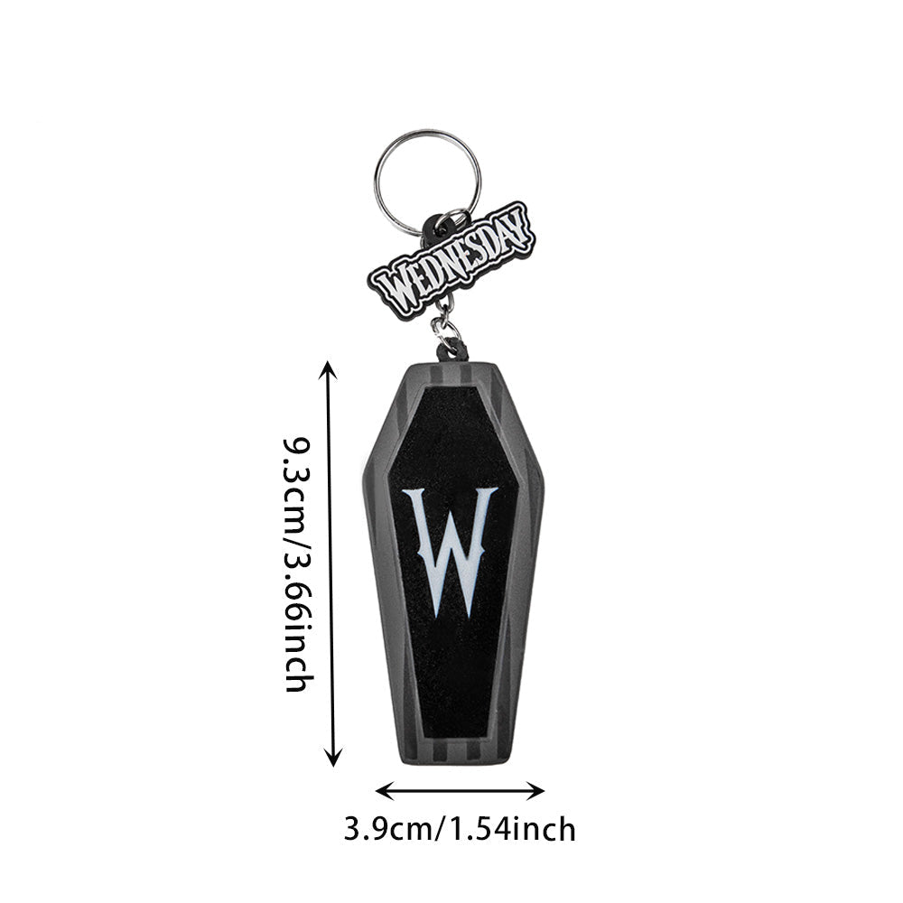 Wednesday PVC Keychain Secondary image