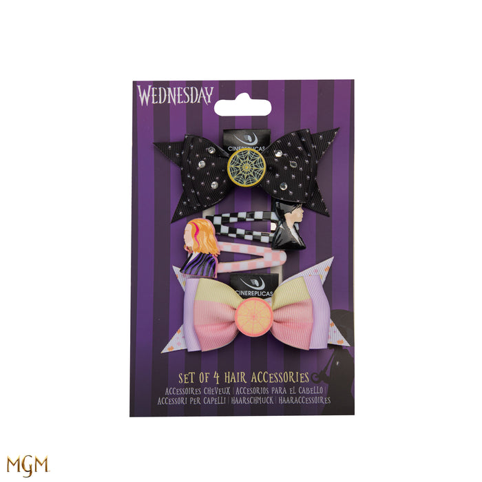 Cinereplicas Wednesday Hair Clip Set