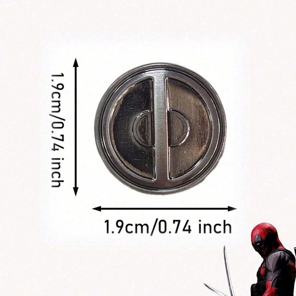 Marvel Deadpool Zinc Alloy Brooch Secondary image